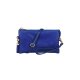 S23-13-4-HDG3138RBL-LEATHER CROSSBODY BAG WITH WRISTLET-ROYAL BLUE/6PCS