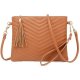 Ribbed Crossbody Handbag