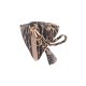 S18-6-4-HDG3249LPD-PYRAMID SHAPE LEATHER WRISTLET BAG-LEOPARD/6PCS