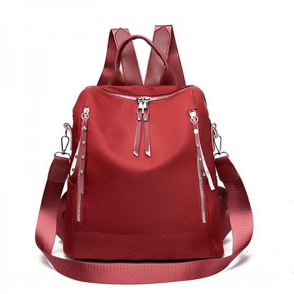 Fashion Rivet Zipper Backpack Bags